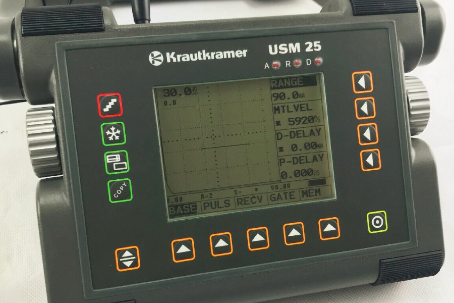 Krautkramer ultrasonic measuring equipment