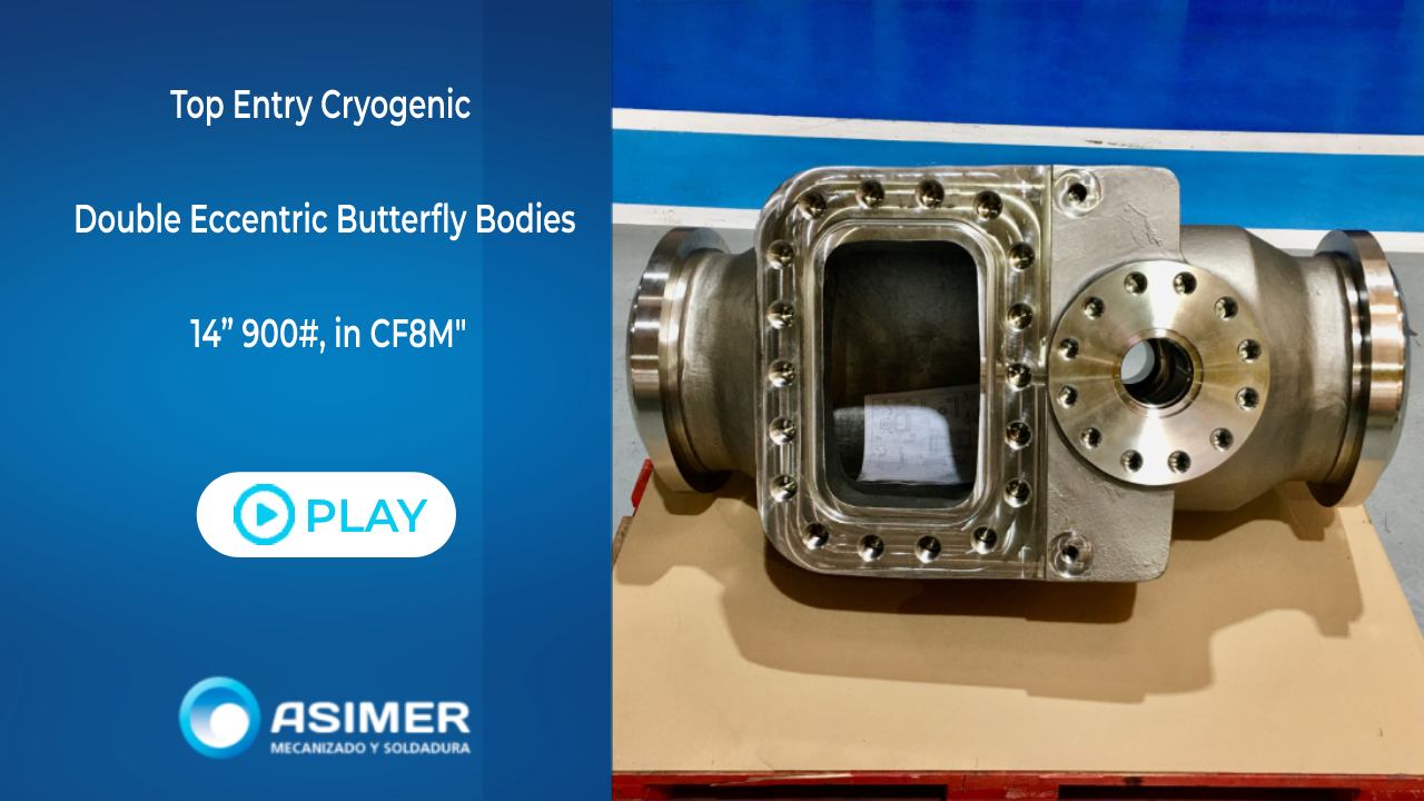 Top Entry Cryogenic Valve Bodies