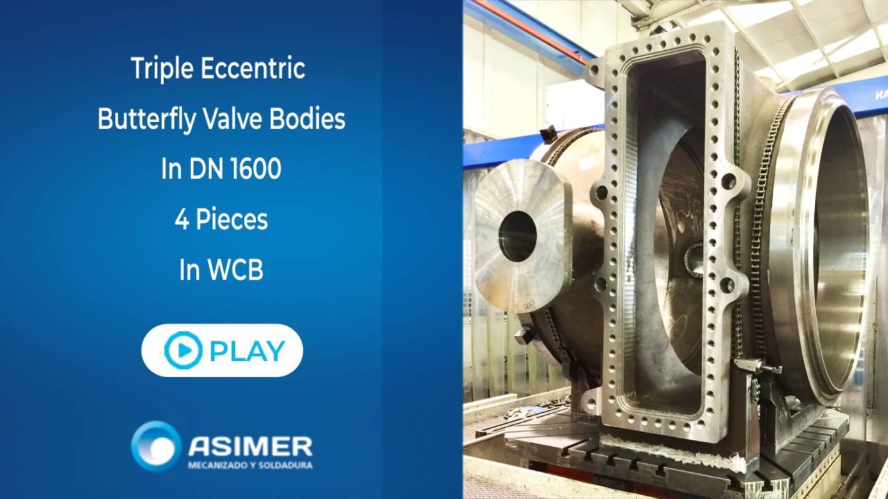 Triple Eccentric Butterfly Valve Bodies