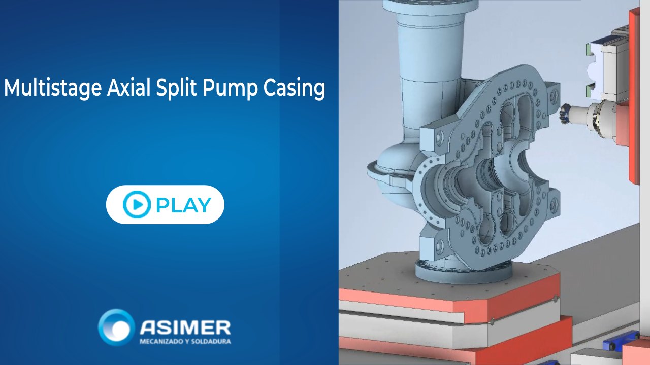 Multistage Axial Split Pump casing