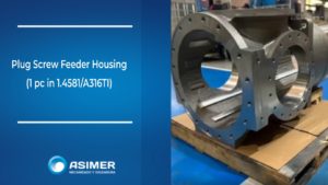 Plug Screw feeder housing