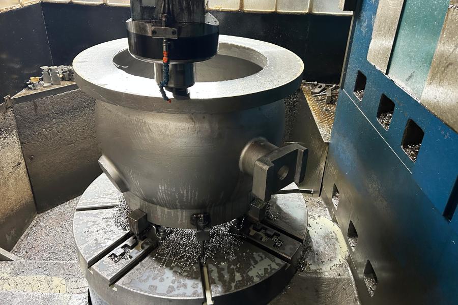 Procap ball valve body machining