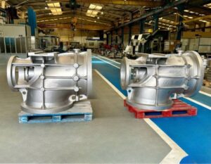 Axial Flow Pump Casings Ready for CNC Machining and Industrial Predictive Maintenance