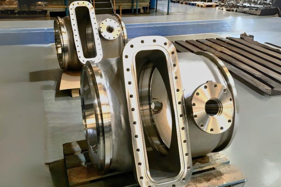 High precision machining of components for valves and cryogenic pumps at the Asimer Group facilities