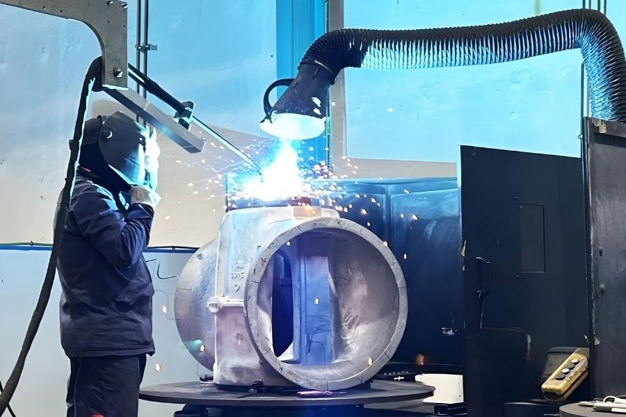 industrial mig welding process automation